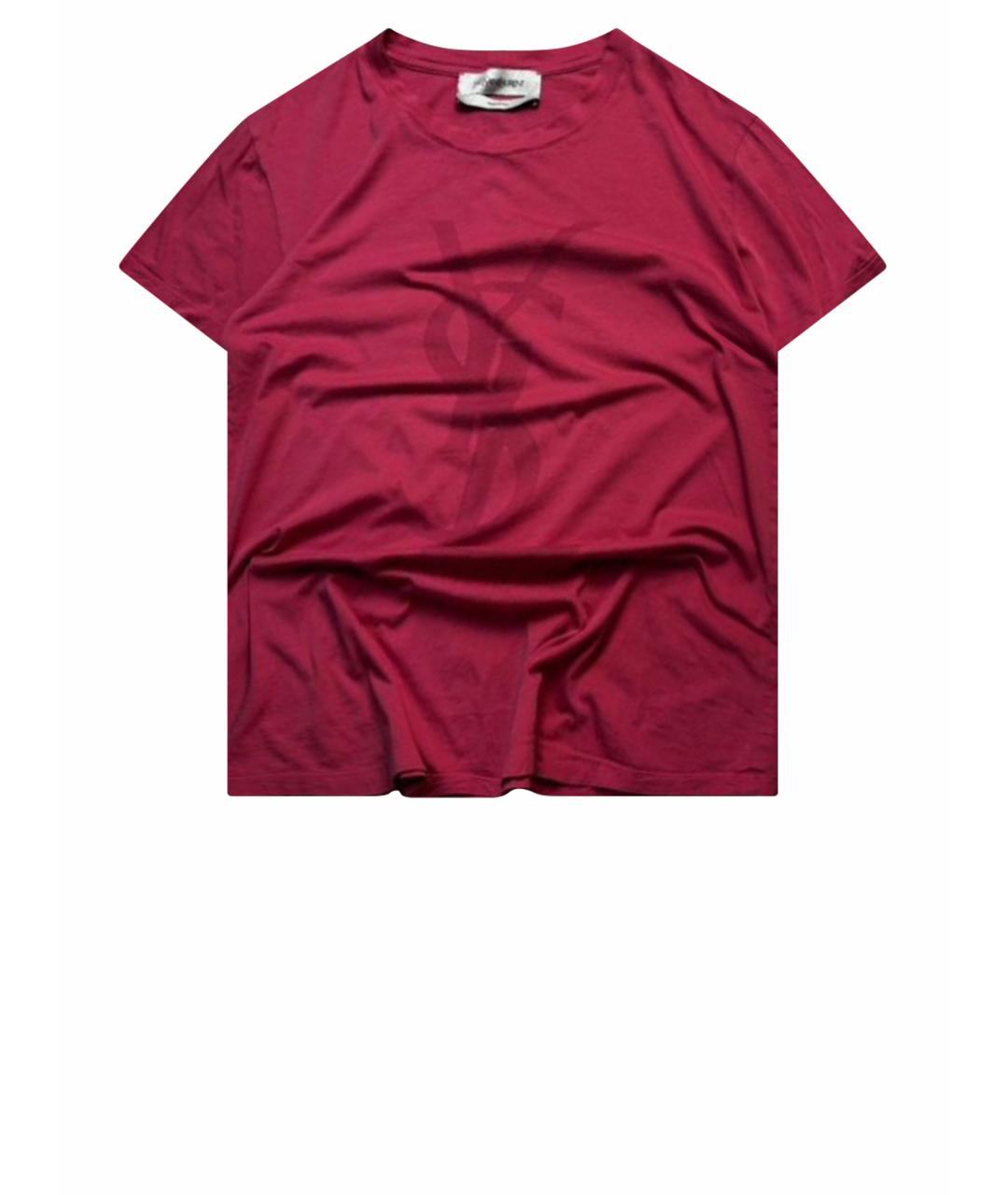 YVES SAINT LAURENT BEAUTY Розовая футболка, фото 5