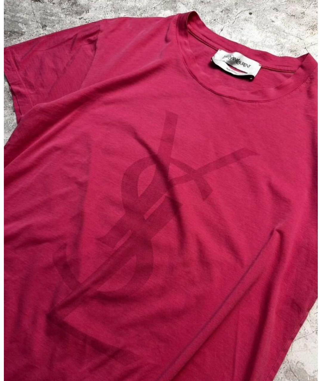 YVES SAINT LAURENT BEAUTY Розовая футболка, фото 2