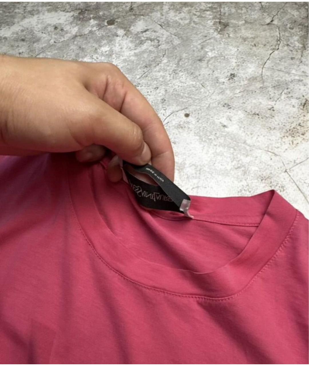 YVES SAINT LAURENT BEAUTY Розовая футболка, фото 4