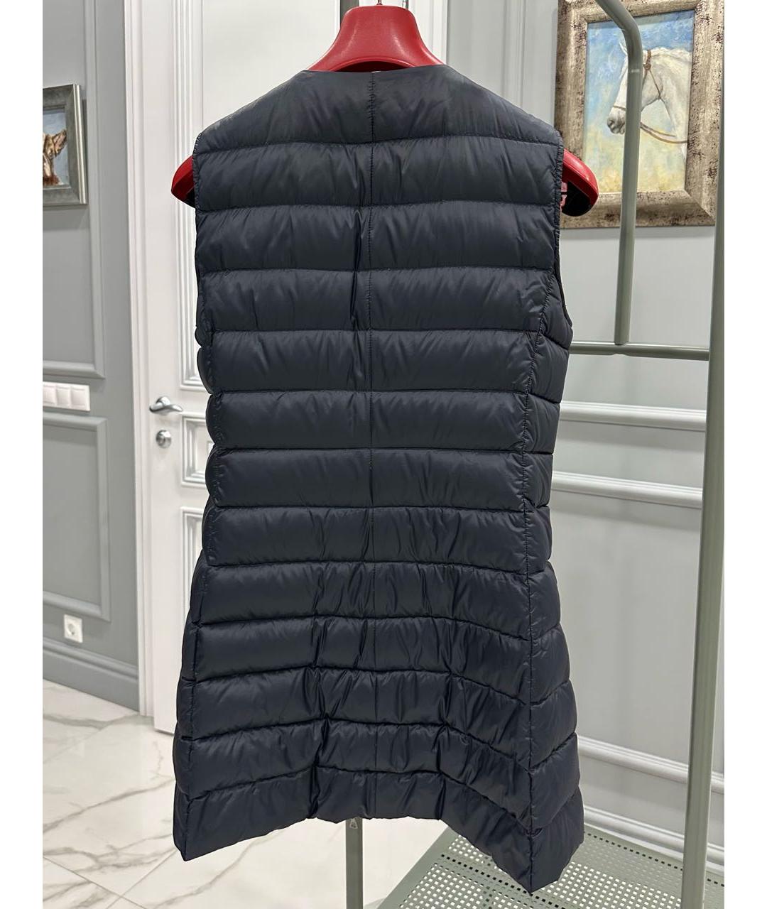 PAUL & SHARK Темно-синий полиамидовый жилет, фото 2