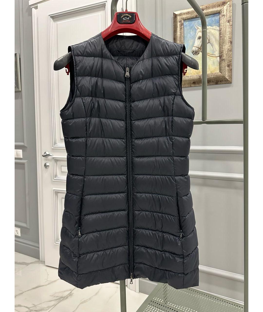 PAUL & SHARK Темно-синий полиамидовый жилет, фото 8