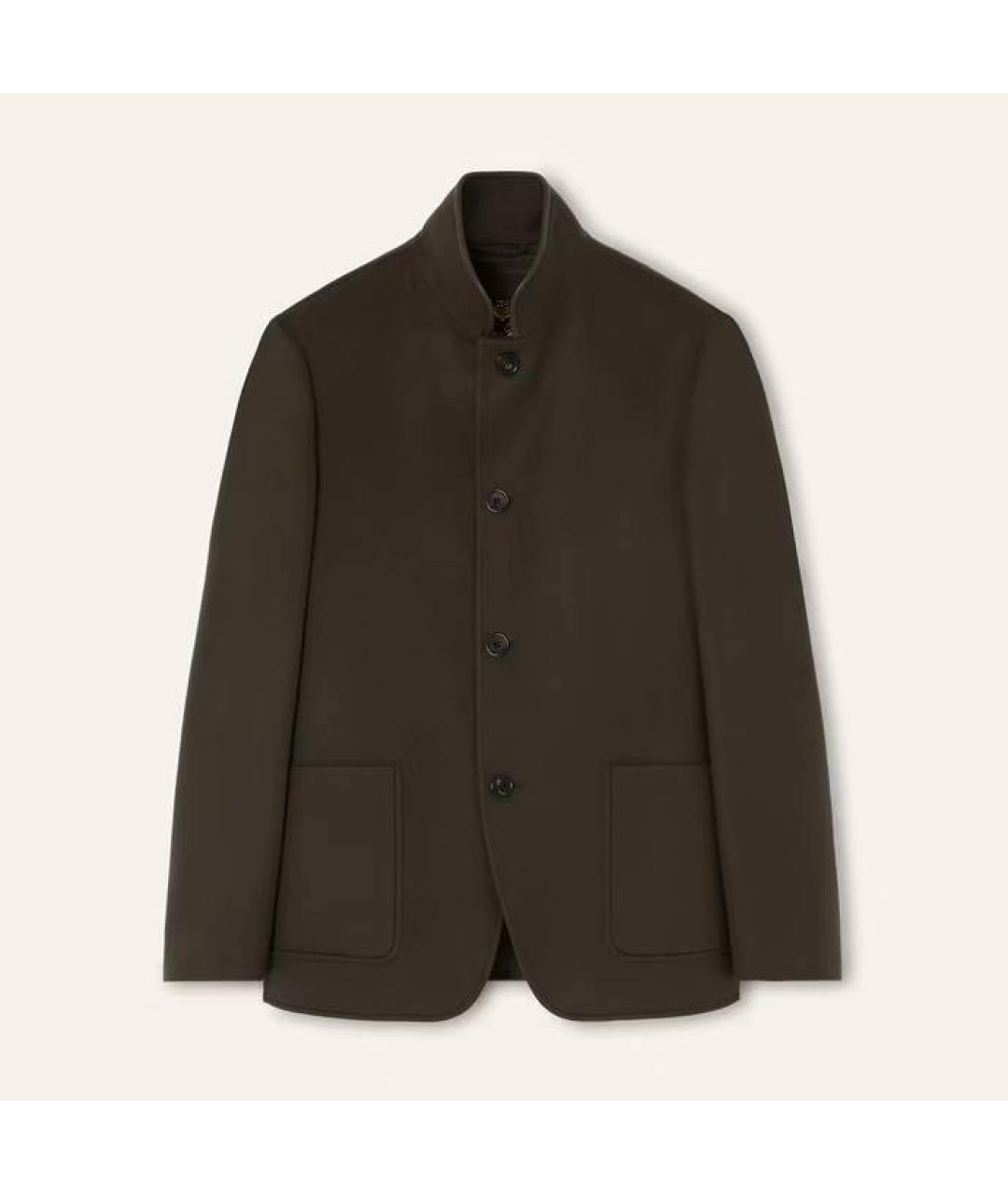 LORO PIANA Коричневая кашемировая куртка, фото 4