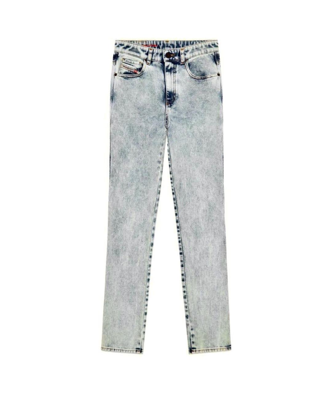 DIESEL Хлопко-эластановые прямые джинсы, фото 1