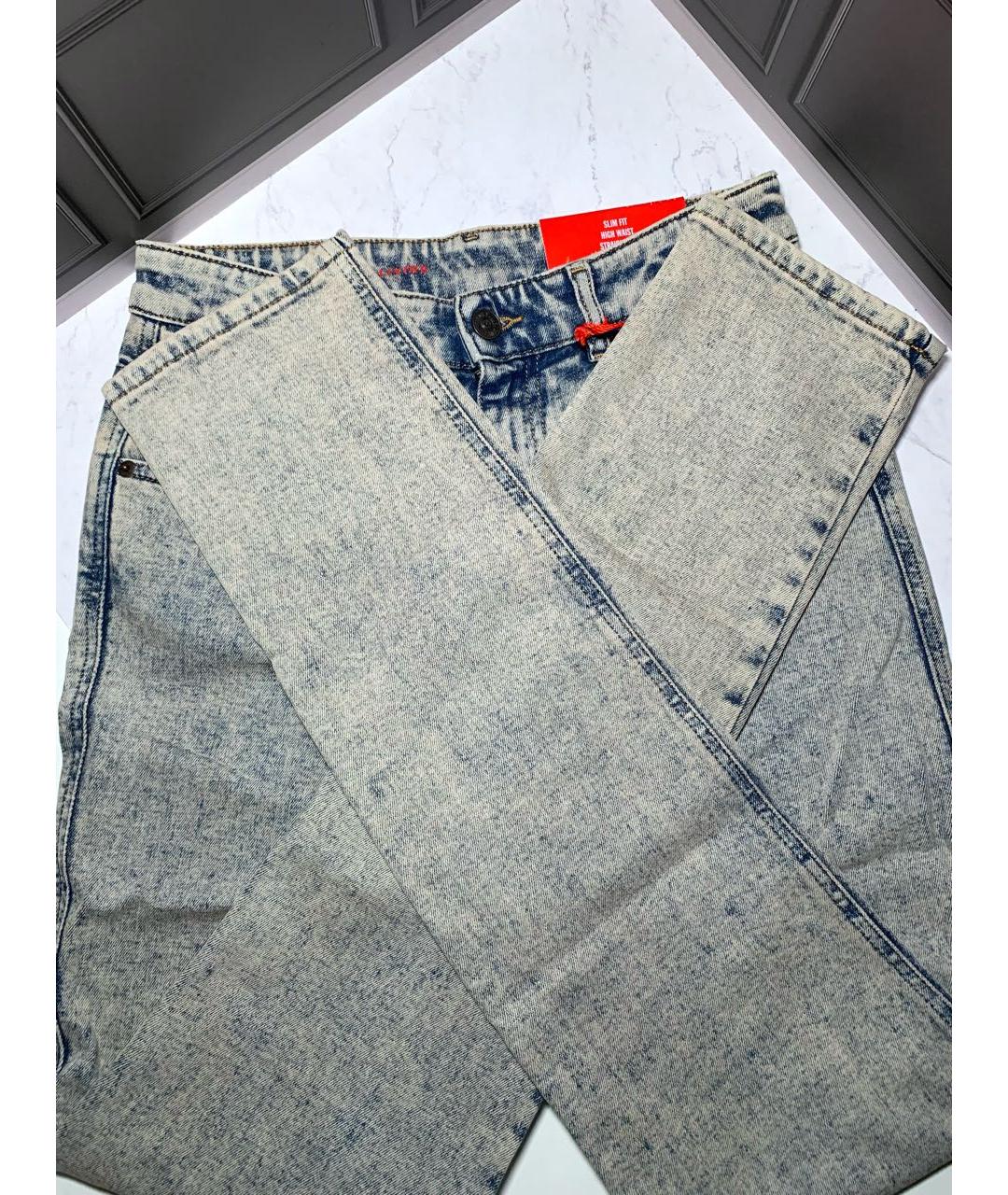 DIESEL Хлопко-эластановые прямые джинсы, фото 6