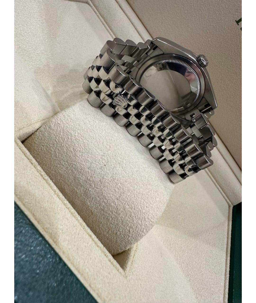 ROLEX Серебряные часы из белого золота, фото 3