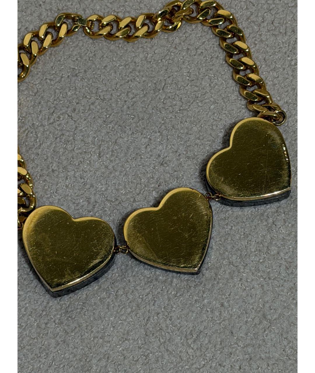 STELLA MCCARTNEY Золотое металлическое колье, фото 7