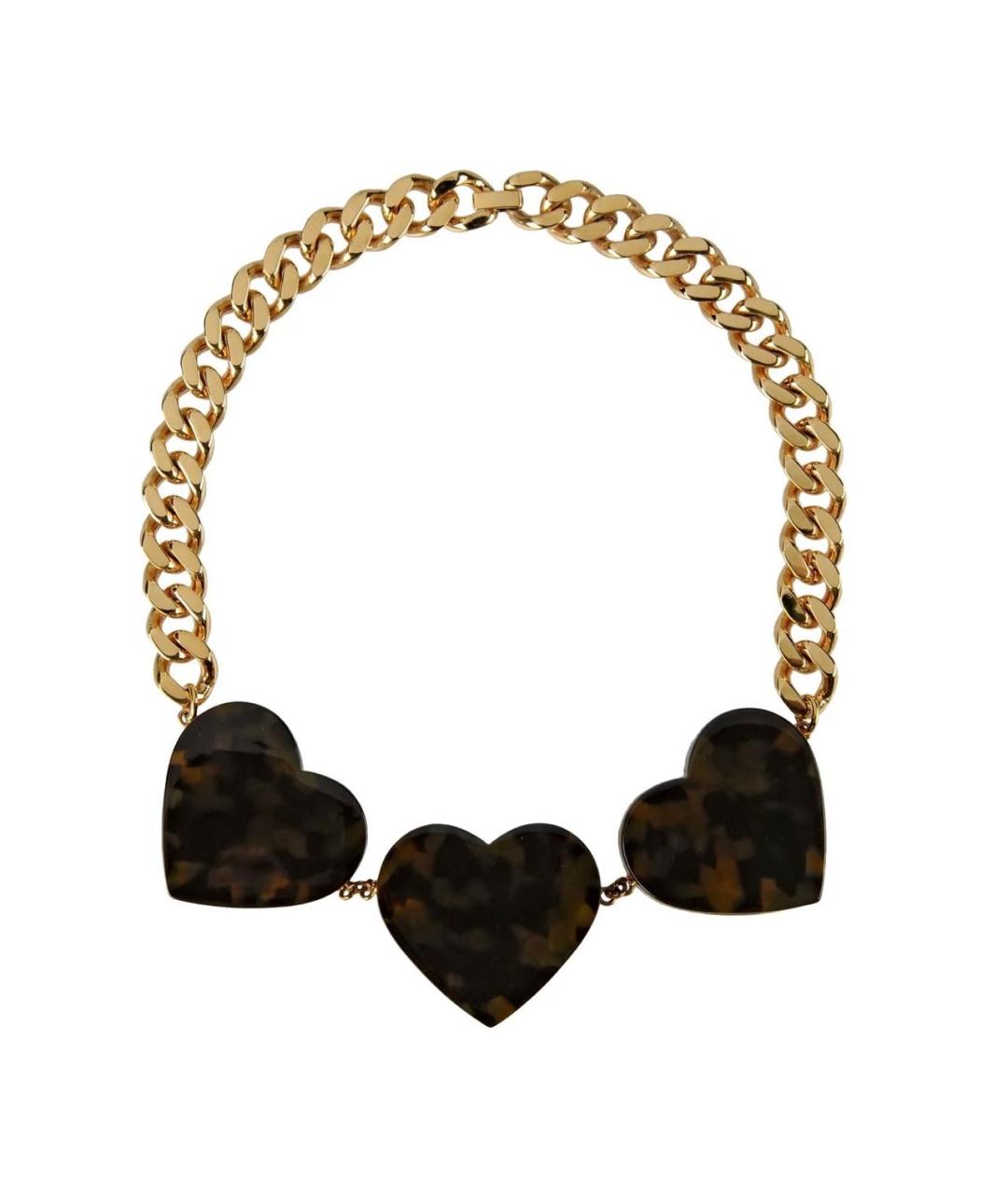 STELLA MCCARTNEY Золотое металлическое колье, фото 1