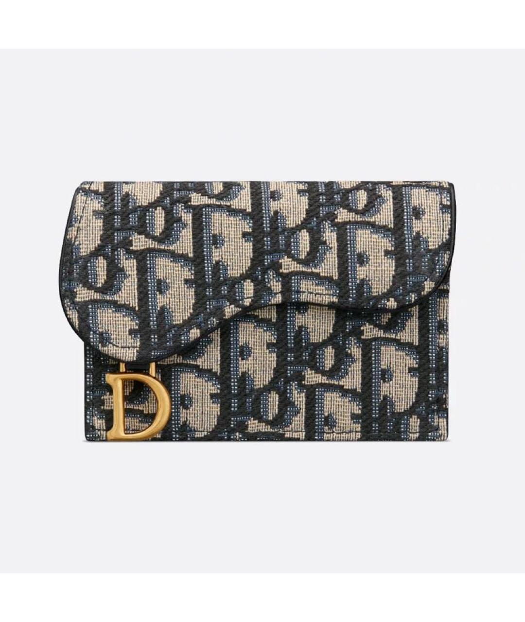 CHRISTIAN DIOR Темно-синий кардхолдер, фото 6