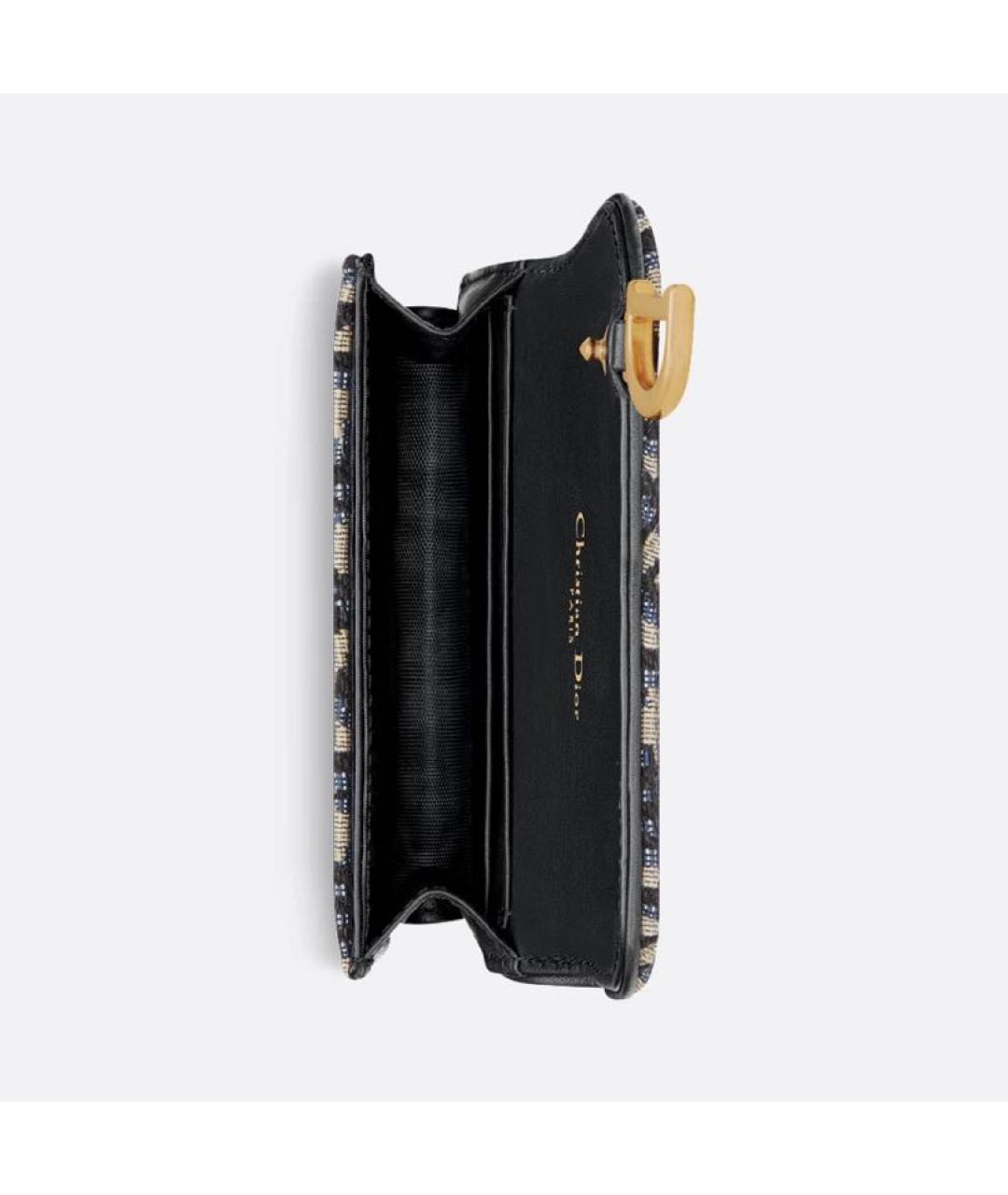 CHRISTIAN DIOR Темно-синий кардхолдер, фото 3