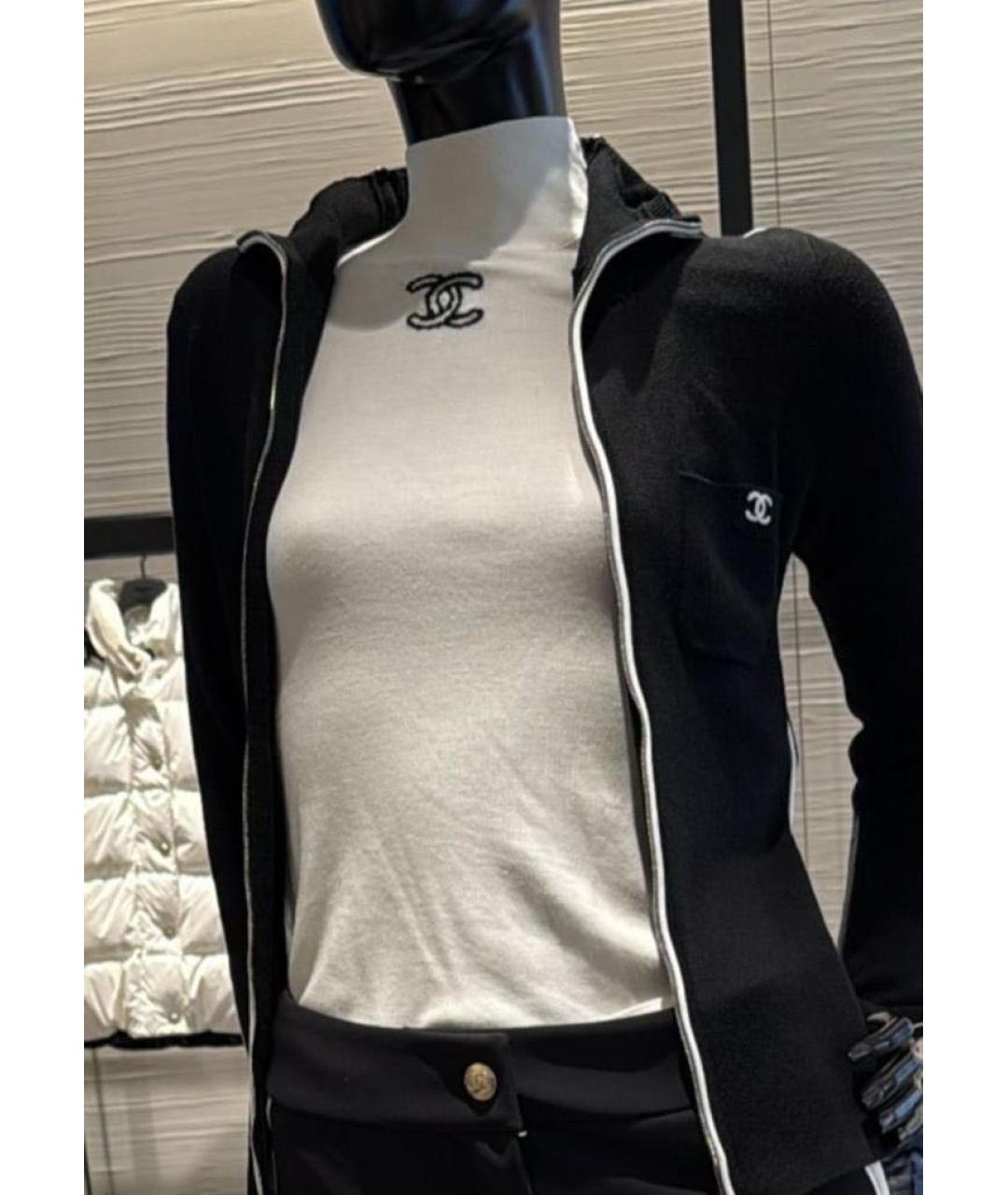 CHANEL Белая водолазка, фото 4