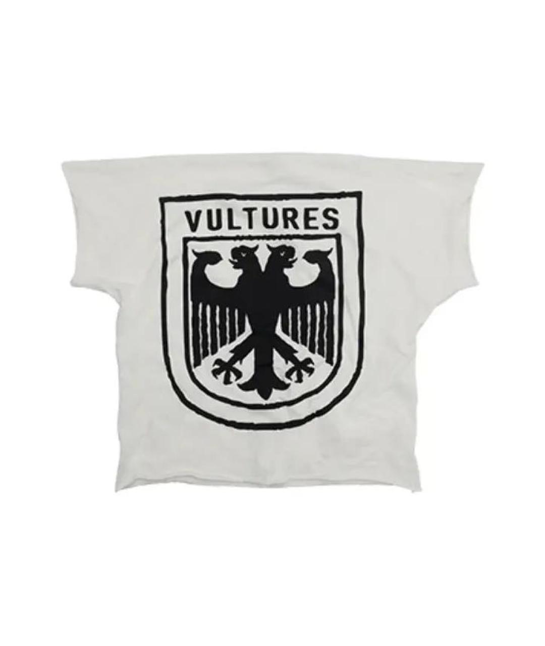 YEEZY Белая хлопковая футболка, фото 2