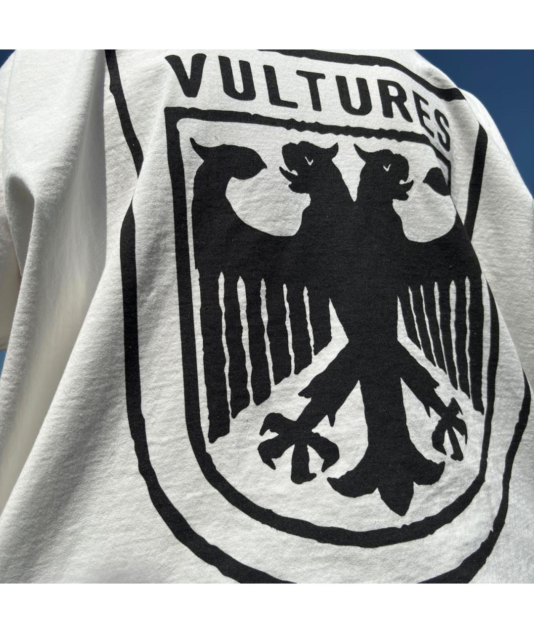 YEEZY Белая хлопковая футболка, фото 4