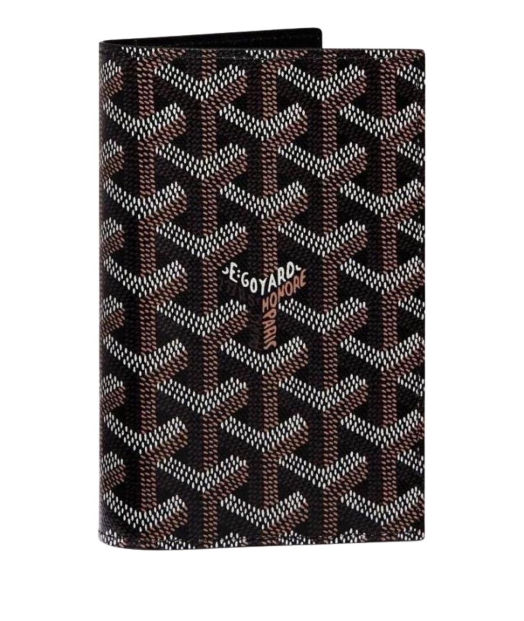 GOYARD Коричневая визитница, фото 1