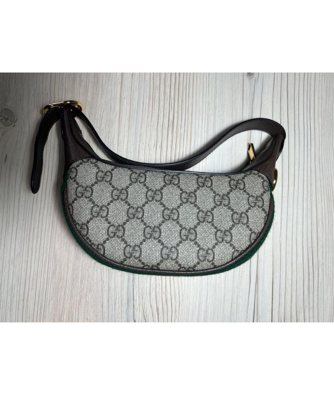 GUCCI Бежевая сумка с короткими ручками, фото 3