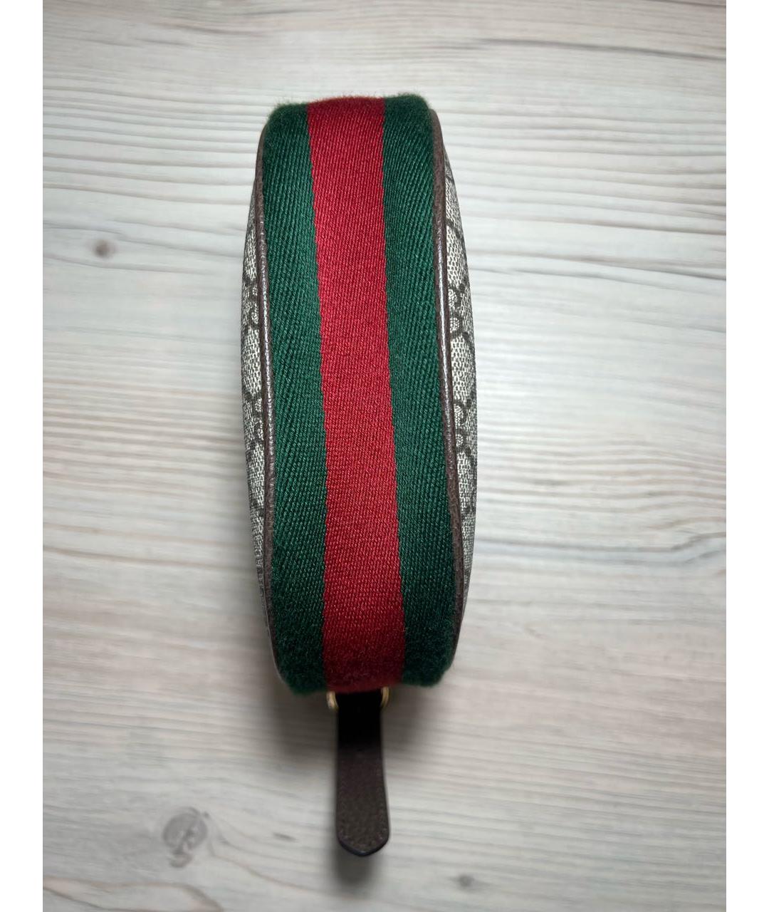 GUCCI Бежевая сумка с короткими ручками, фото 6