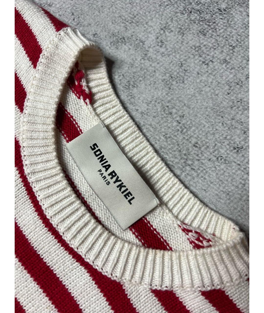 SONIA RYKIEL Мульти хлопковый джемпер / свитер, фото 5