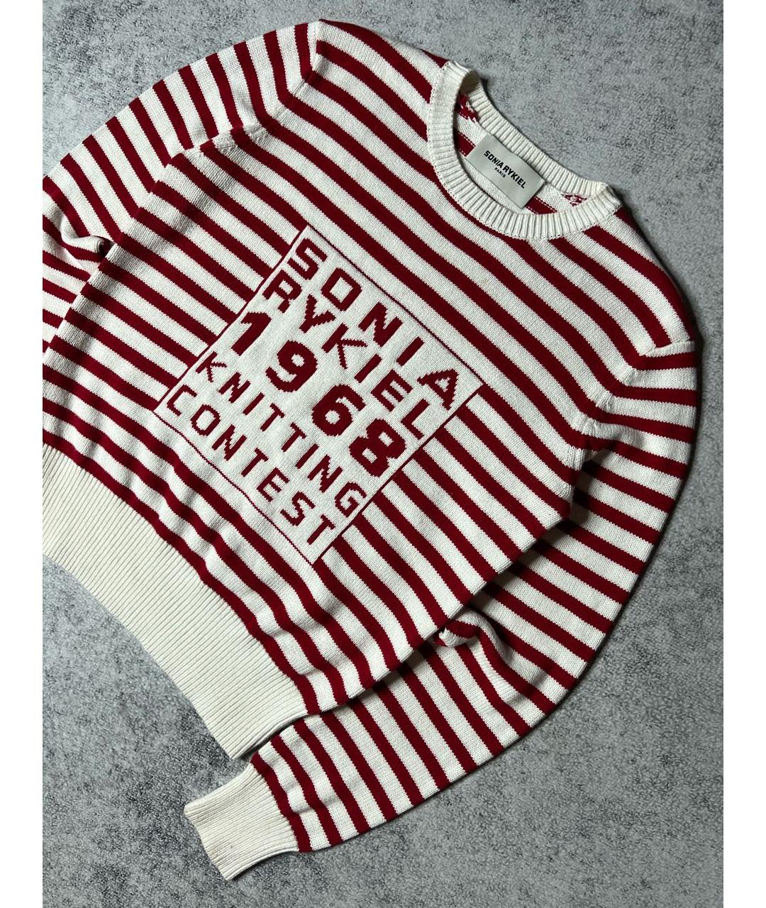 SONIA RYKIEL Мульти хлопковый джемпер / свитер, фото 4