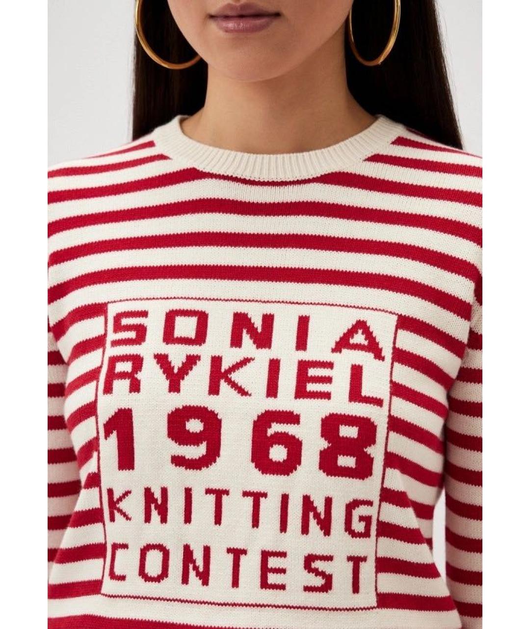 SONIA RYKIEL Мульти хлопковый джемпер / свитер, фото 3