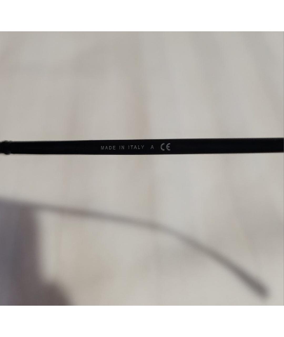 CHANEL Черные металлические солнцезащитные очки, фото 6