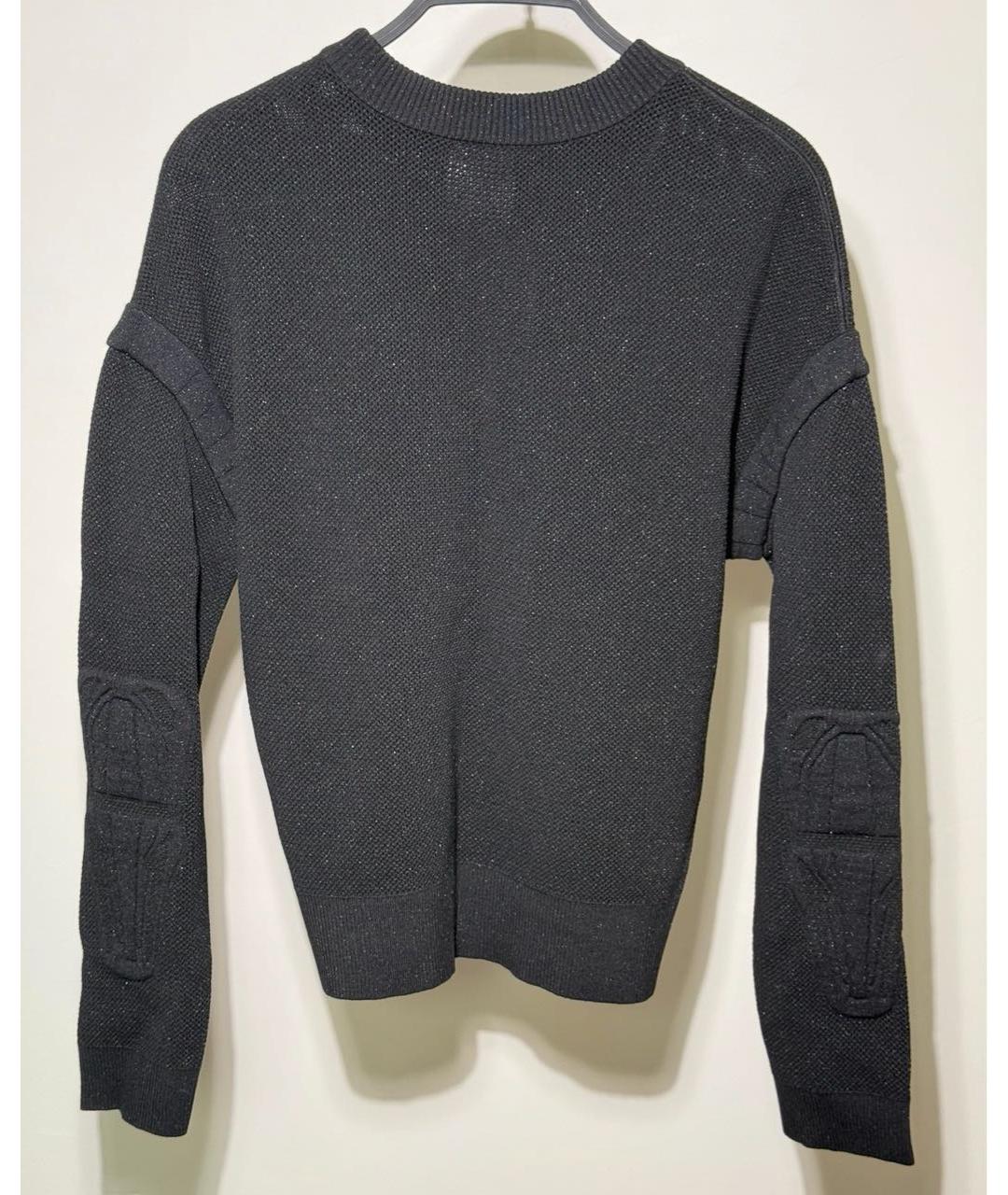 CHANEL Черный шерстяной джемпер / свитер, фото 2