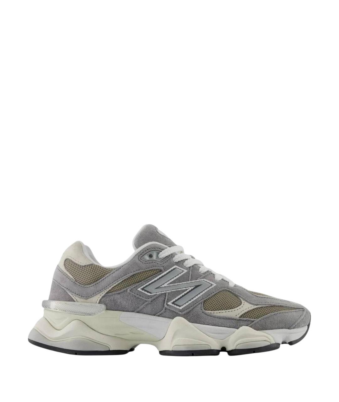 NEW BALANCE Серые низкие кроссовки / кеды, фото 1