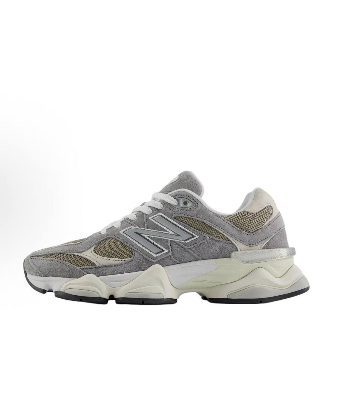 NEW BALANCE Серые низкие кроссовки / кеды, фото 2