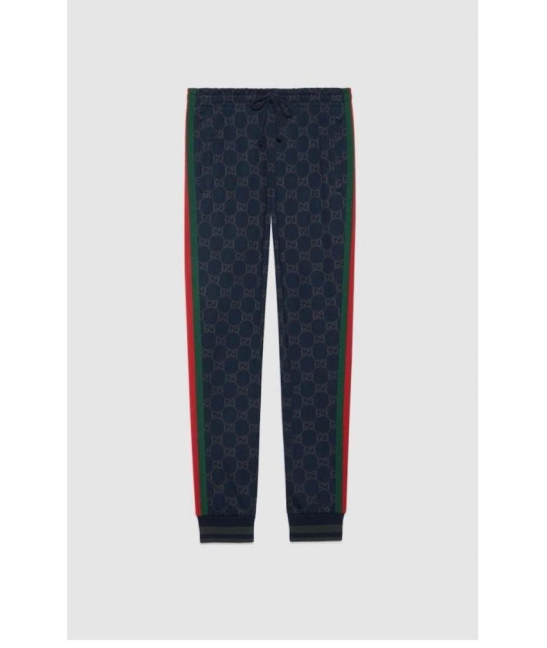 GUCCI Темно-синий повседневный костюм, фото 3