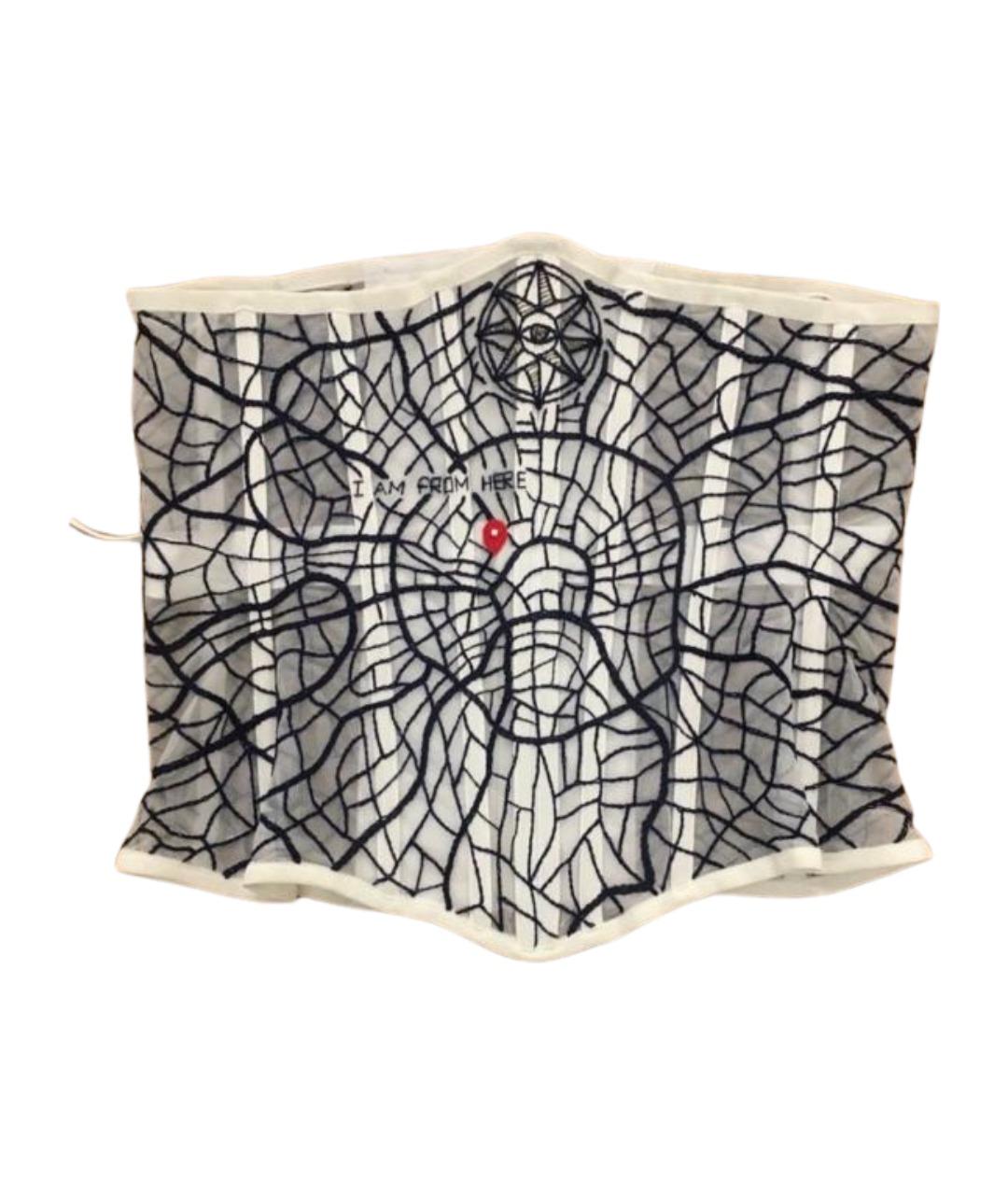 ALEXANDER ARUTYUNOV Белый хлопковый корсет, фото 1