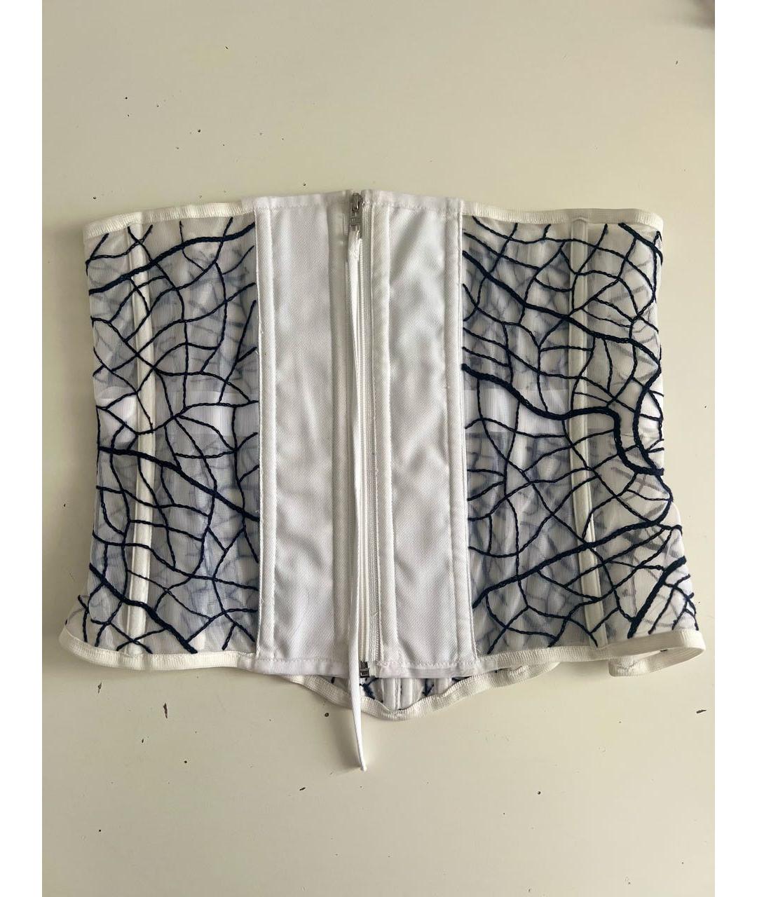 ALEXANDER ARUTYUNOV Белый хлопковый корсет, фото 2