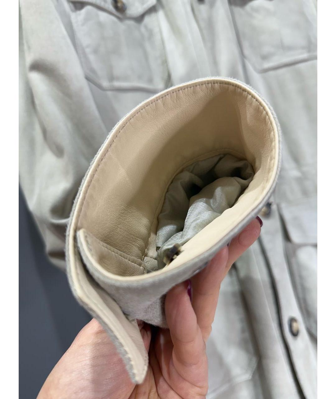 BRIONI Серая замшевая куртка, фото 3