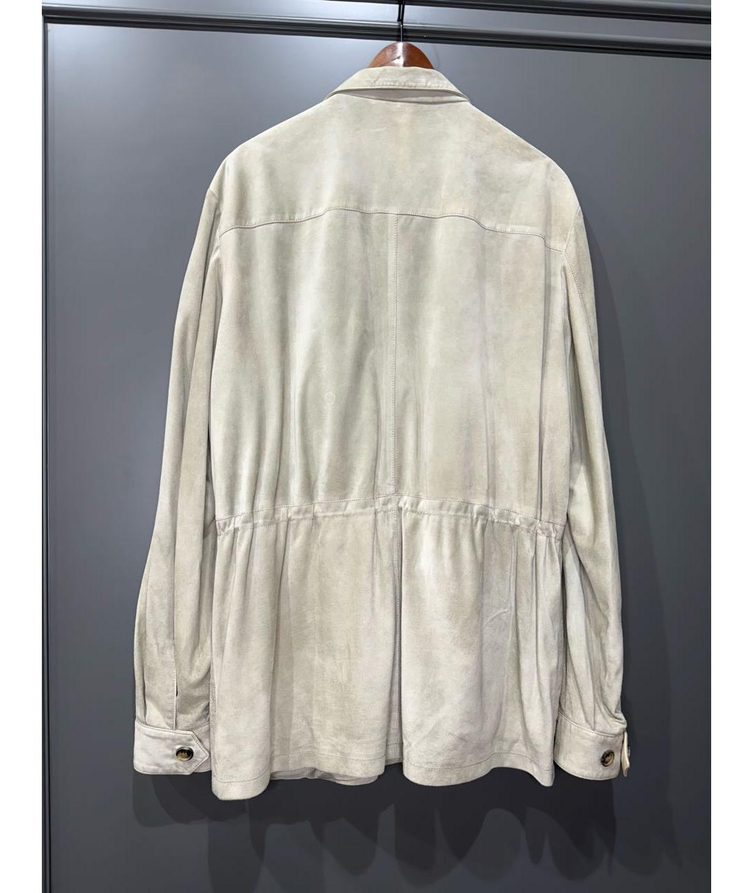 BRIONI Серая замшевая куртка, фото 2