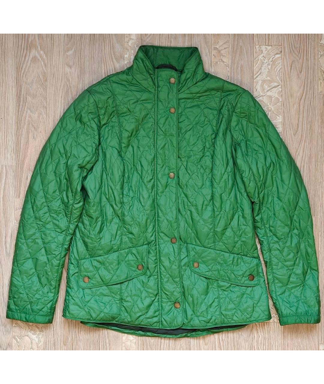 BARBOUR Зеленая куртка, фото 8