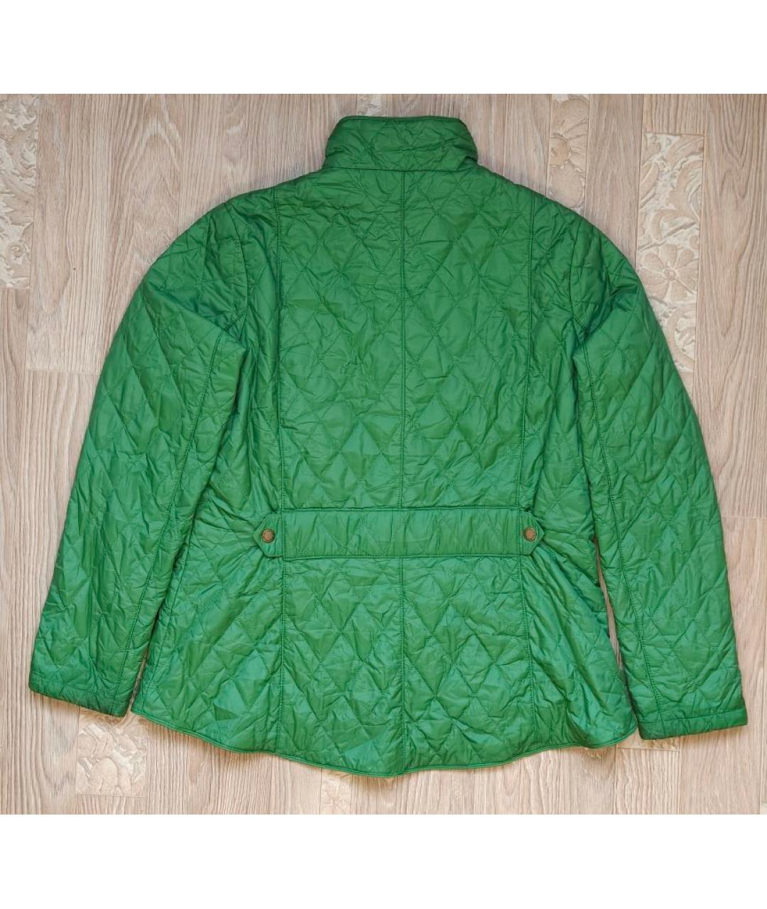 BARBOUR Зеленая куртка, фото 2