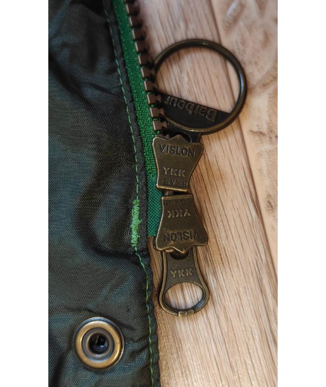 BARBOUR Зеленая куртка, фото 7