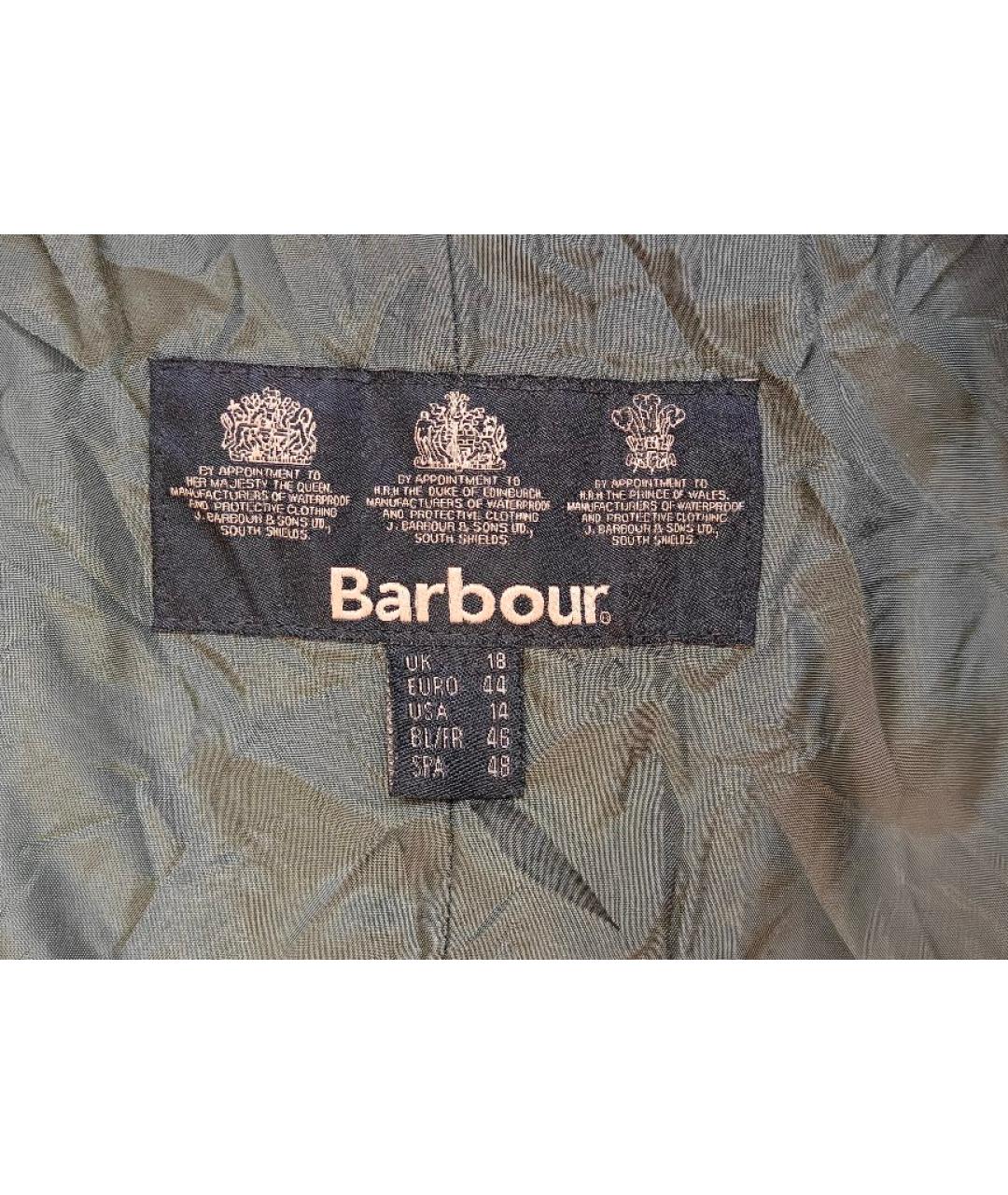 BARBOUR Зеленая куртка, фото 3
