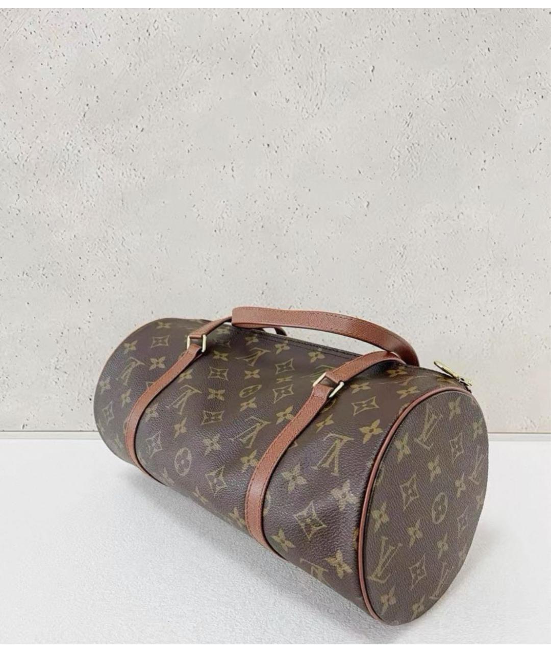 LOUIS VUITTON Коричневая сумка через плечо, фото 4