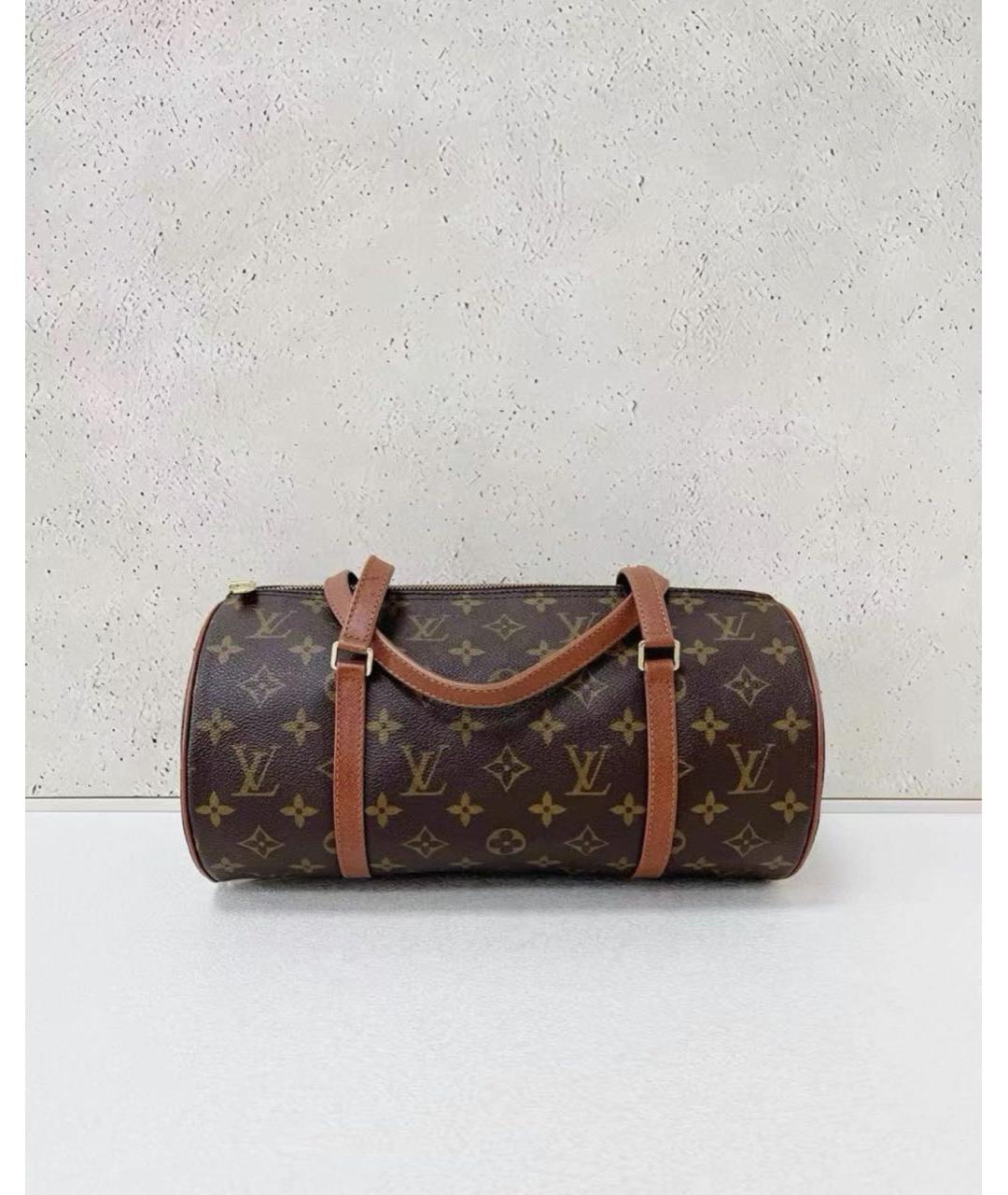 LOUIS VUITTON Коричневая сумка через плечо, фото 2