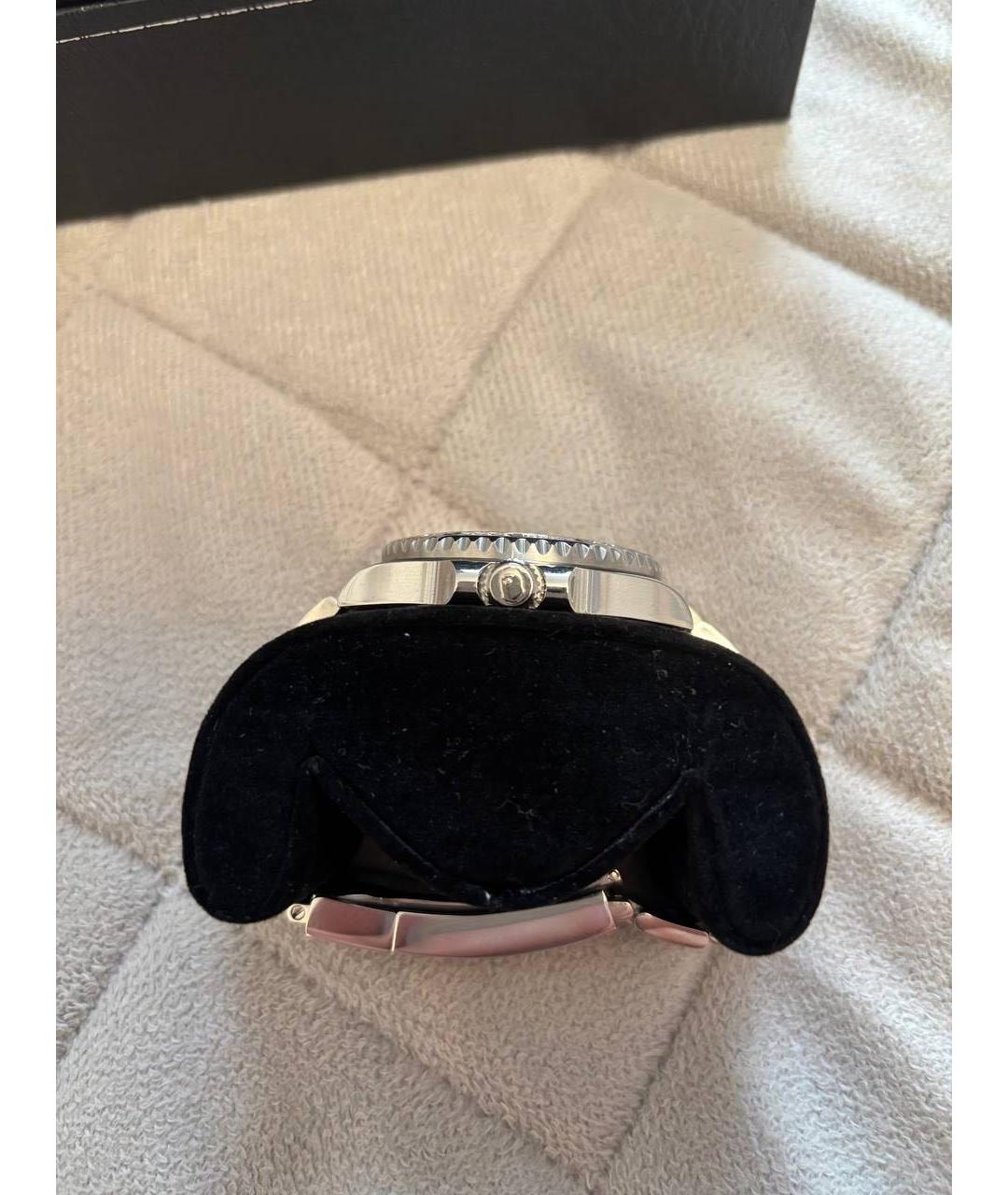 A BATHING APE Белые серебряные часы, фото 7