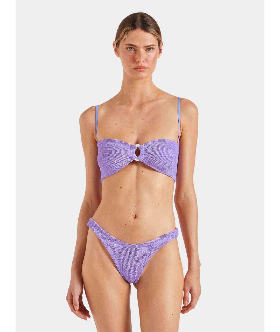 HUNZA G Фиолетовый купальник, фото 2