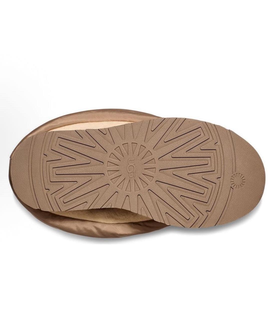 UGG AUSTRALIA Коричневые замшевые ботинки, фото 4