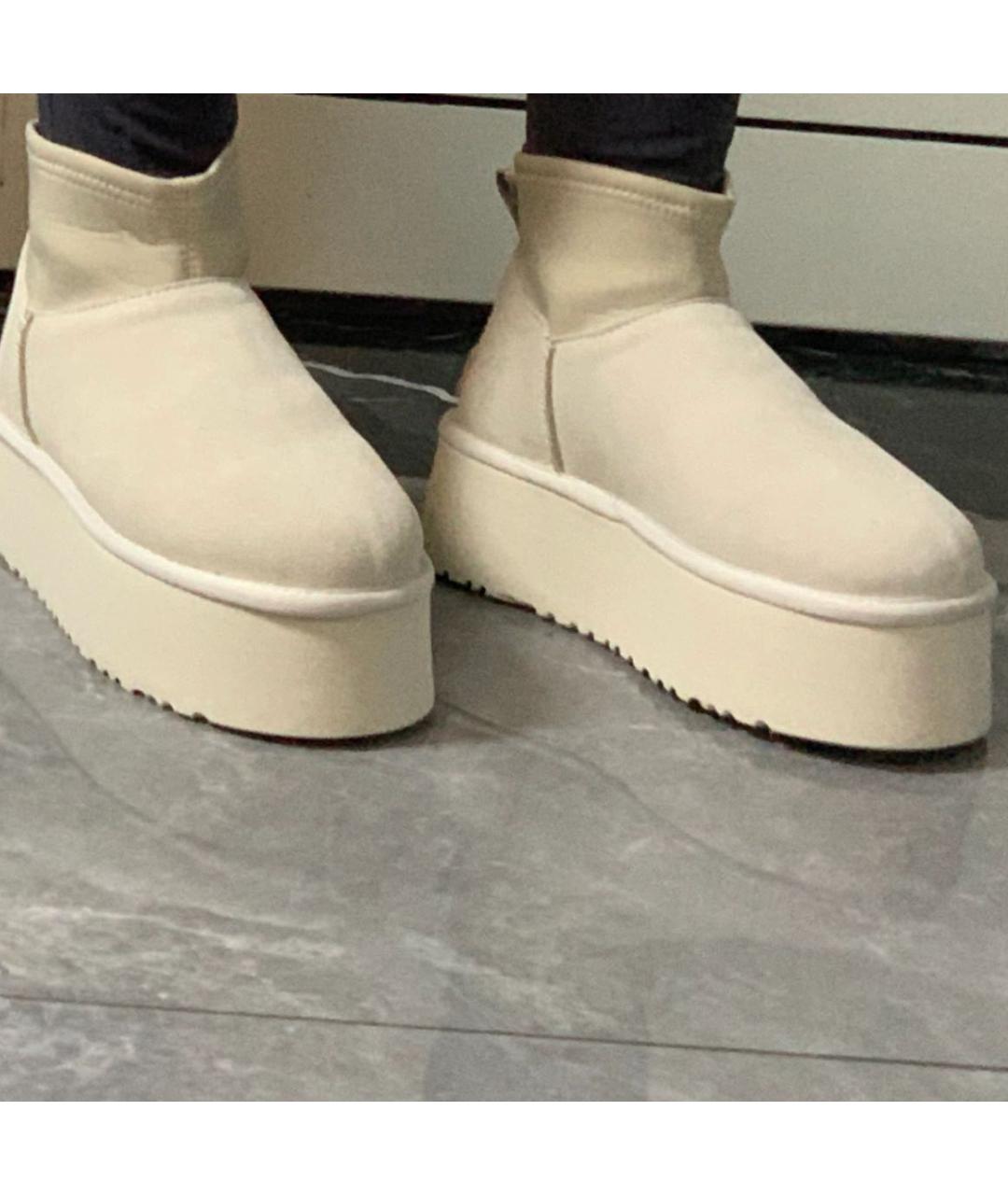 UGG AUSTRALIA Бежевые ботинки, фото 8