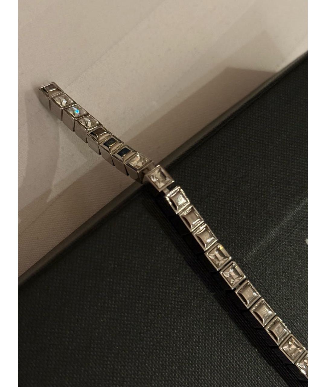 SAINT LAURENT Серебрянный латунный браслет, фото 3