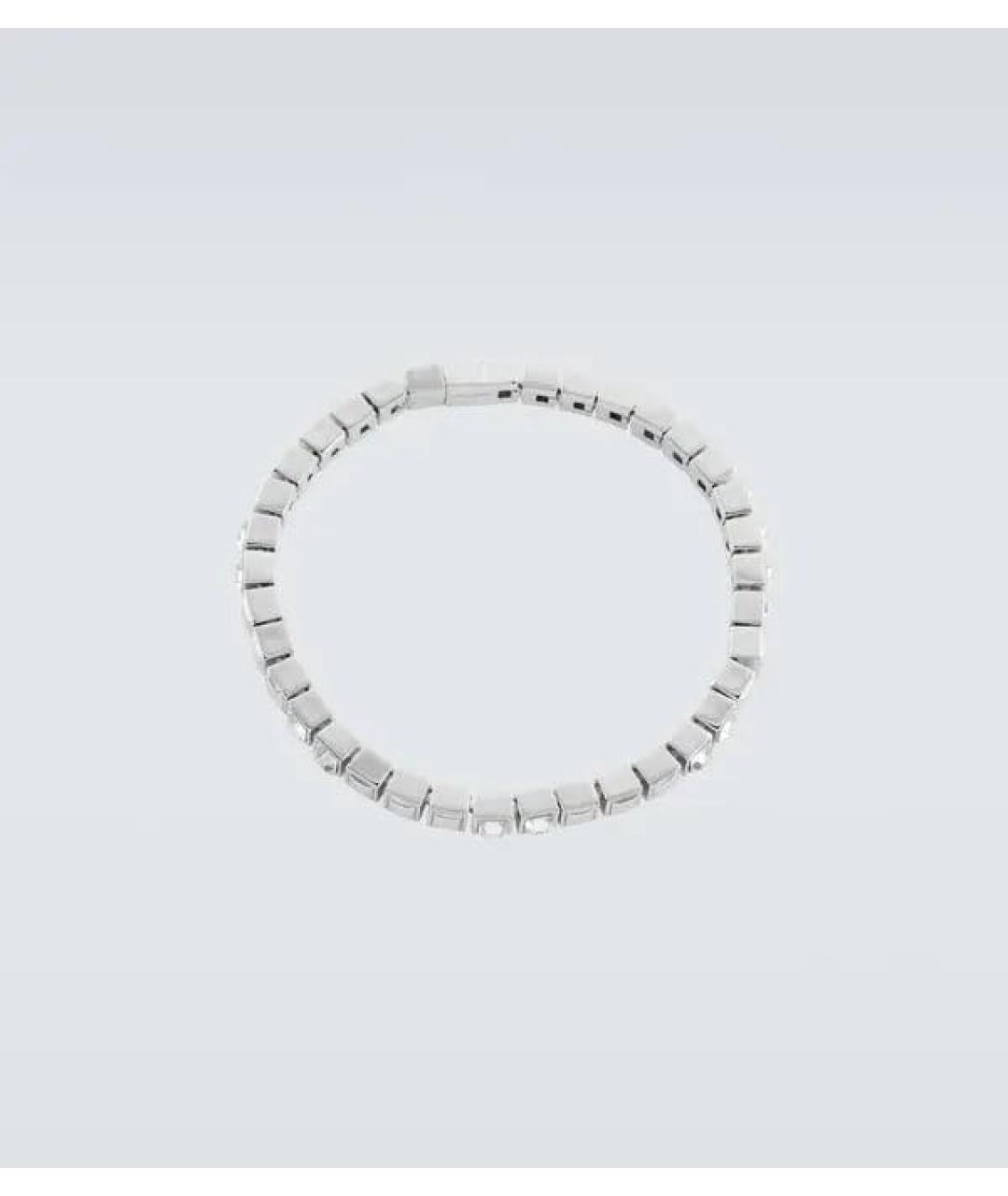 SAINT LAURENT Серебрянный латунный браслет, фото 9