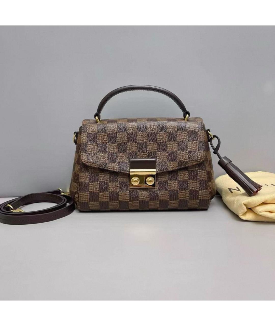 LOUIS VUITTON Коричневая сумка через плечо, фото 5