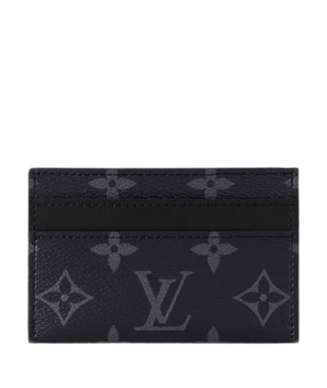 LOUIS VUITTON Антрацитовый кардхолдер, фото 1