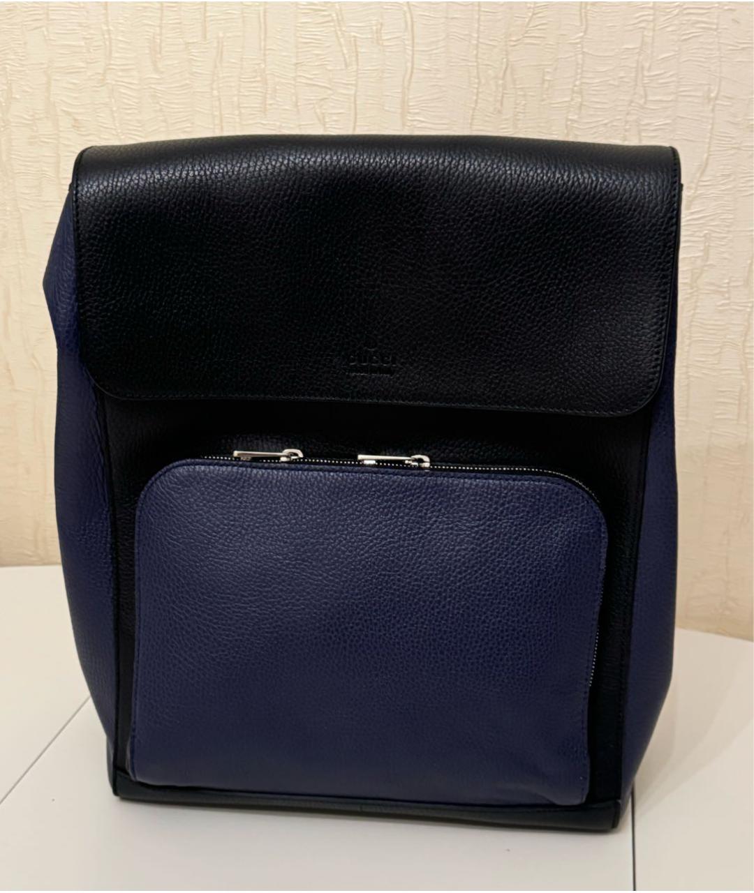 GUCCI Черный кожаный рюкзак, фото 7