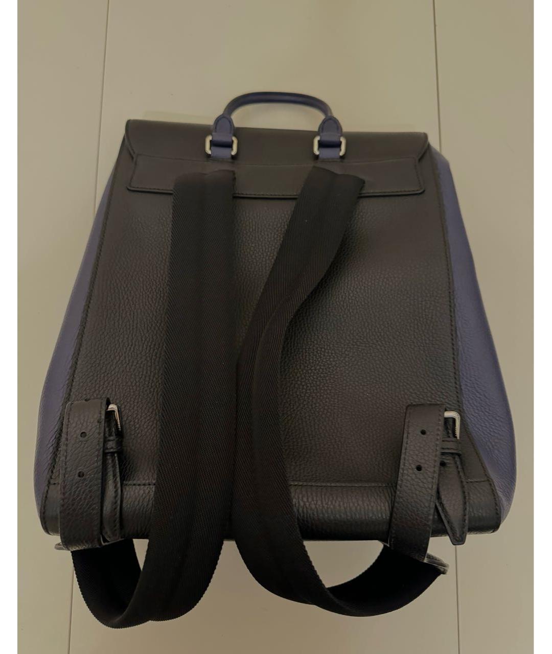 GUCCI Черный кожаный рюкзак, фото 6