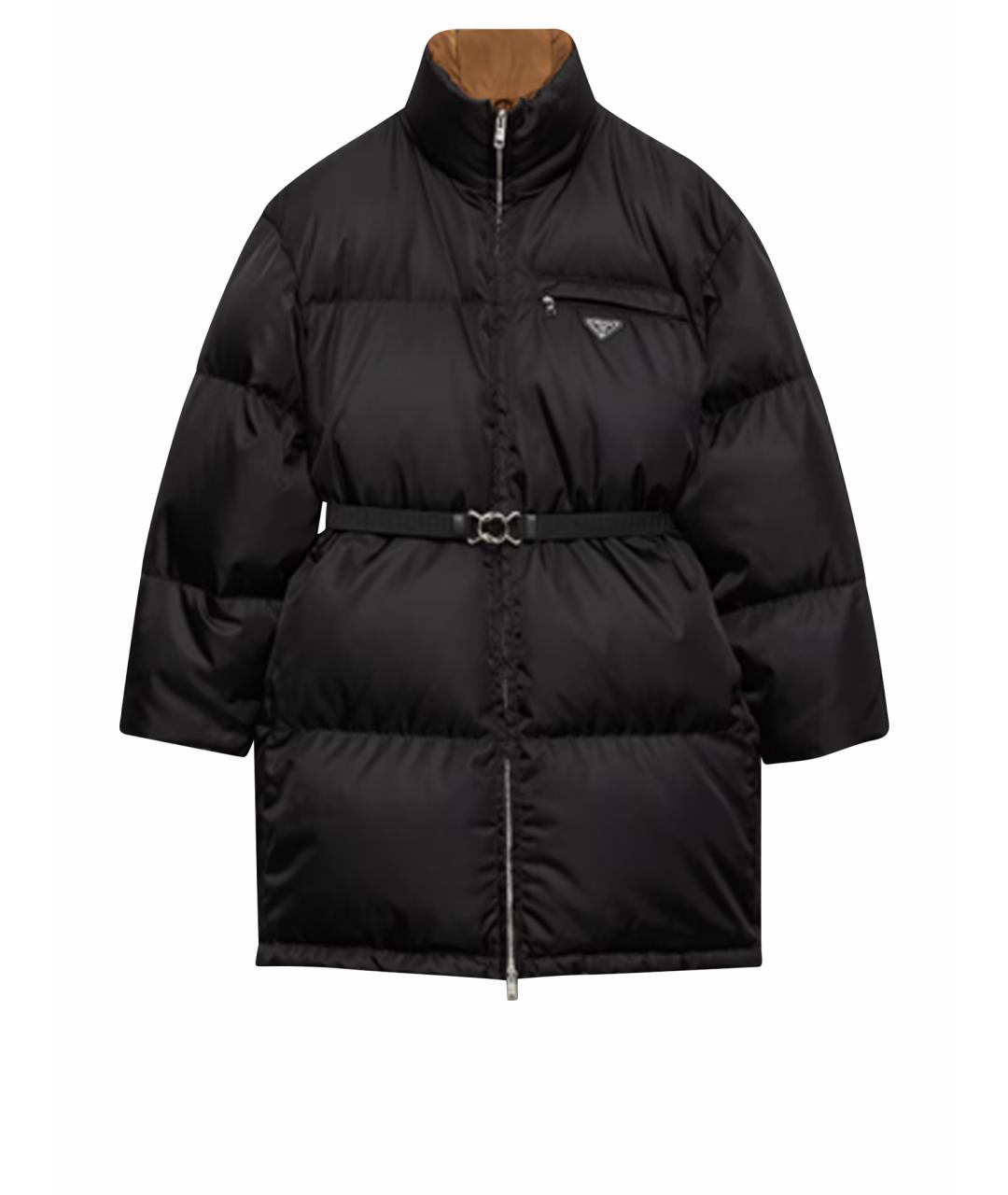 PRADA Черный пуховик, фото 1