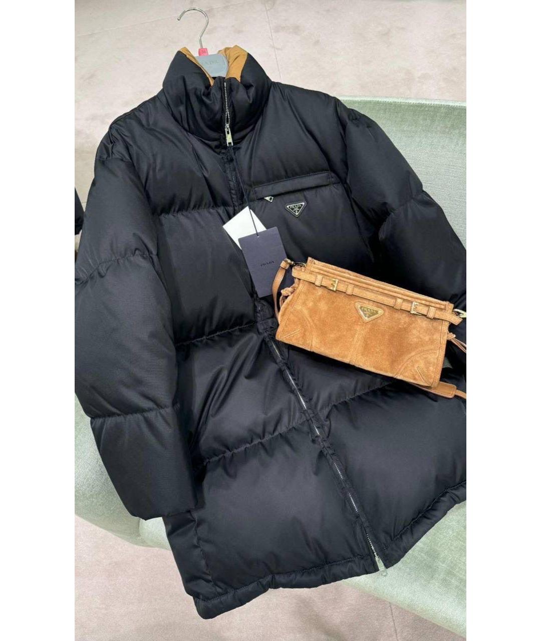 PRADA Черный пуховик, фото 2