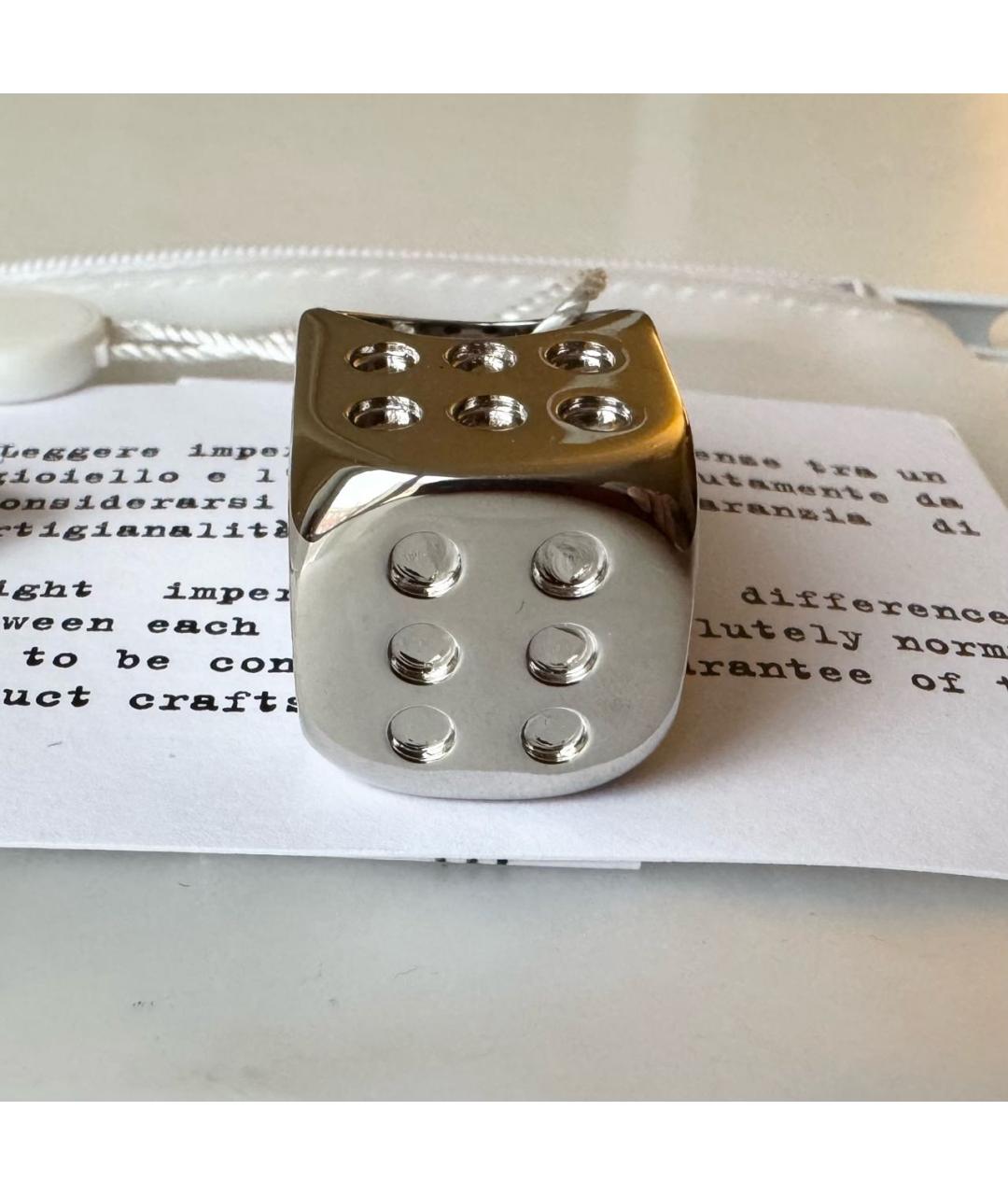 MAISON MARGIELA Серебряное латунное кольцо, фото 5